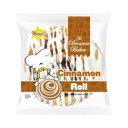 The Brownie Baker Cinnamon Roll (170g)  product packaging