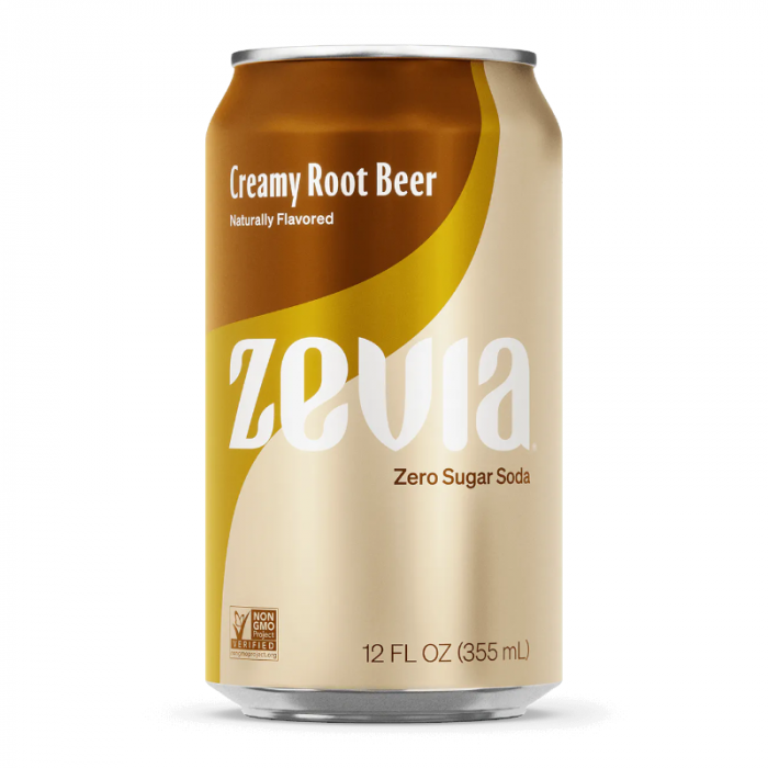 Zevia Zero Calorie Creamy Root Beer (355ml)