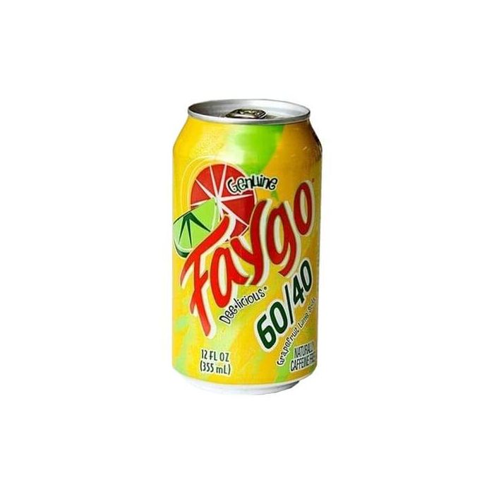 Faygo 60/40 Grapefruit & Lime Cans (355ml)