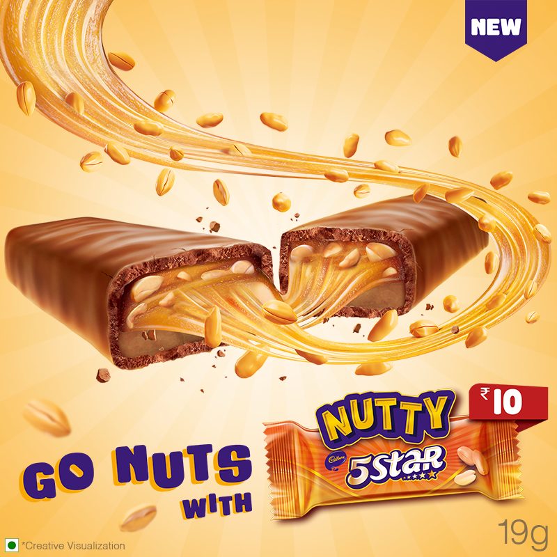 Cadbury 5 Star Nutty (19g)