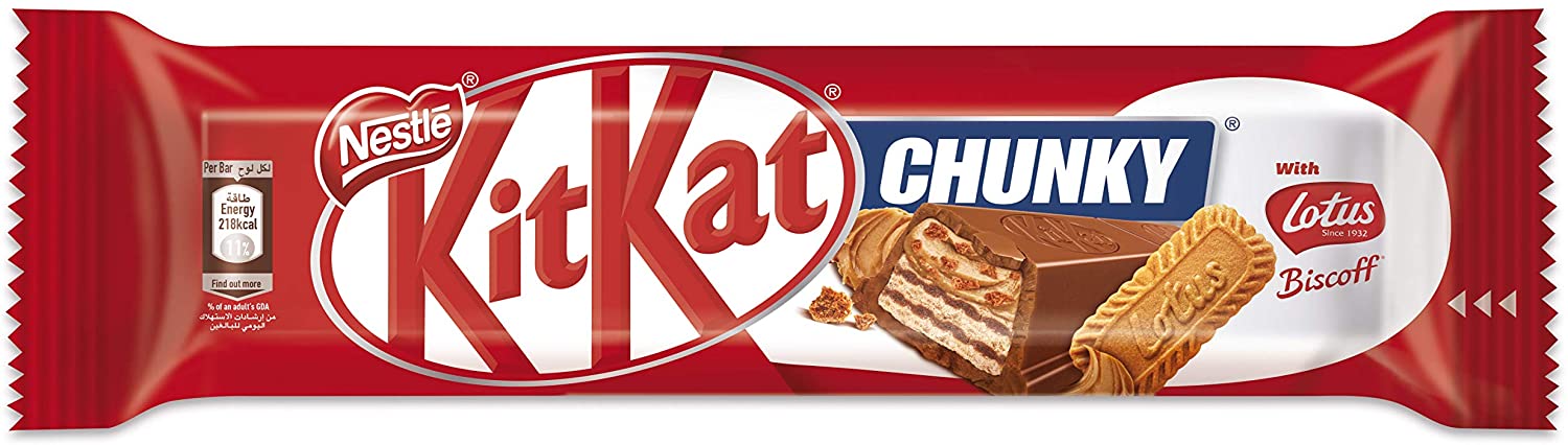 Kit Kat Chunky Lotus Biscoff (42g)