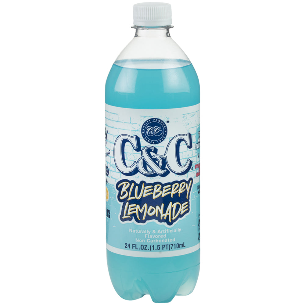 C&C Blueberry Lemonade Soda (710ml)