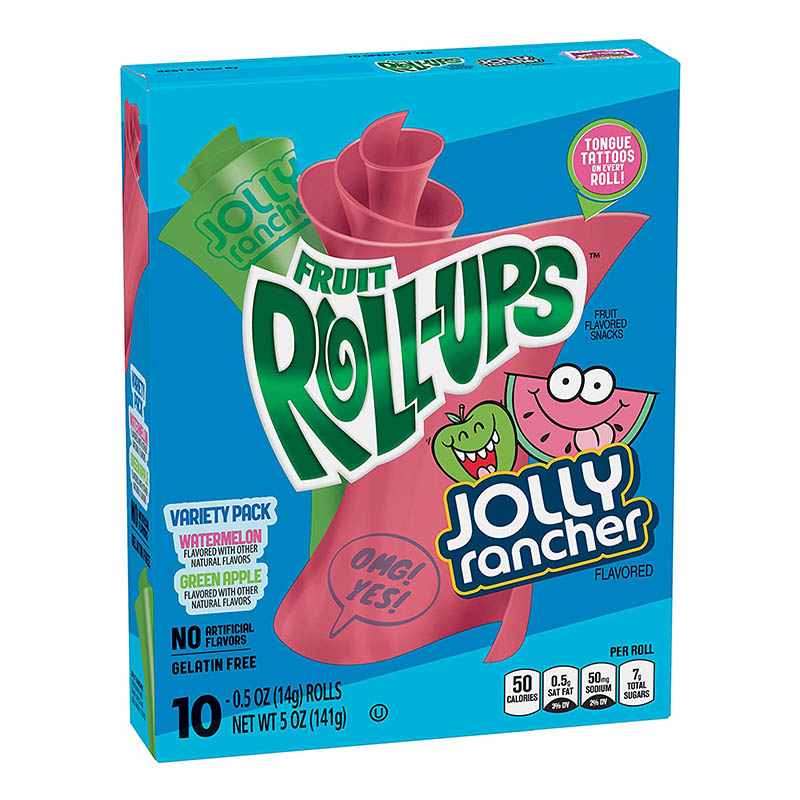 Fruit Roll-Ups Jolly Rancher Variety Pack (141g)