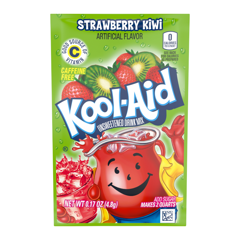 Kool Aid Strawberry Kiwi Drink Mix Sachet (4.8g)