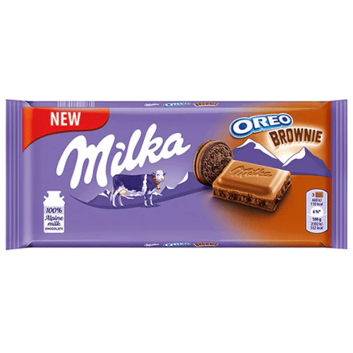 Milka Oreo Chocolate Brownie (100g)