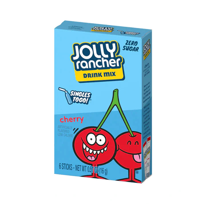 Jolly Rancher Cherry Singles to Go 6 Pack (225.6g) (12 Pack)