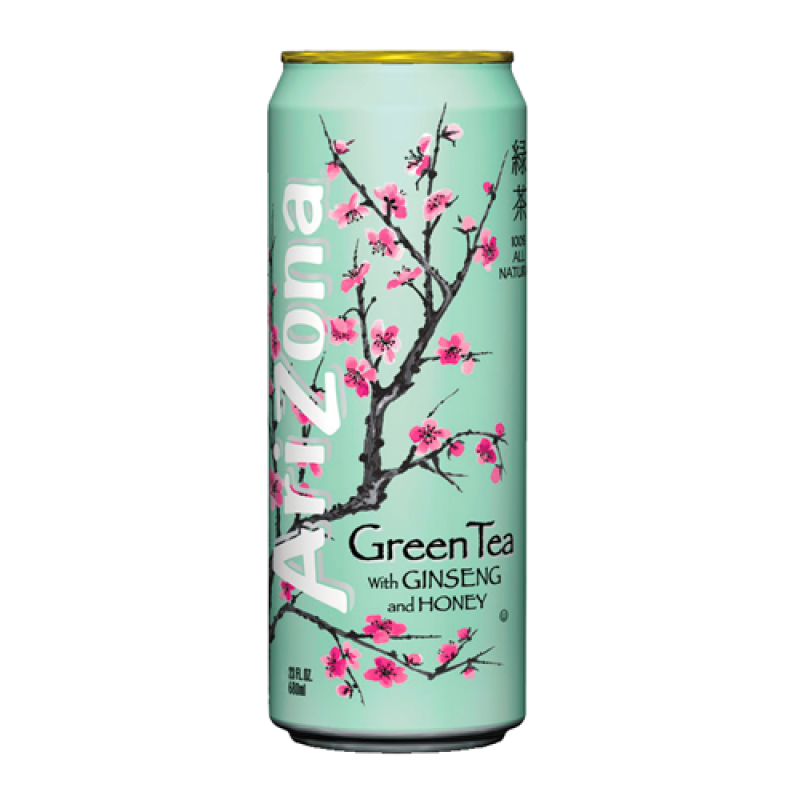 AriZona Green Tea with Ginseng and Honey (680ml)