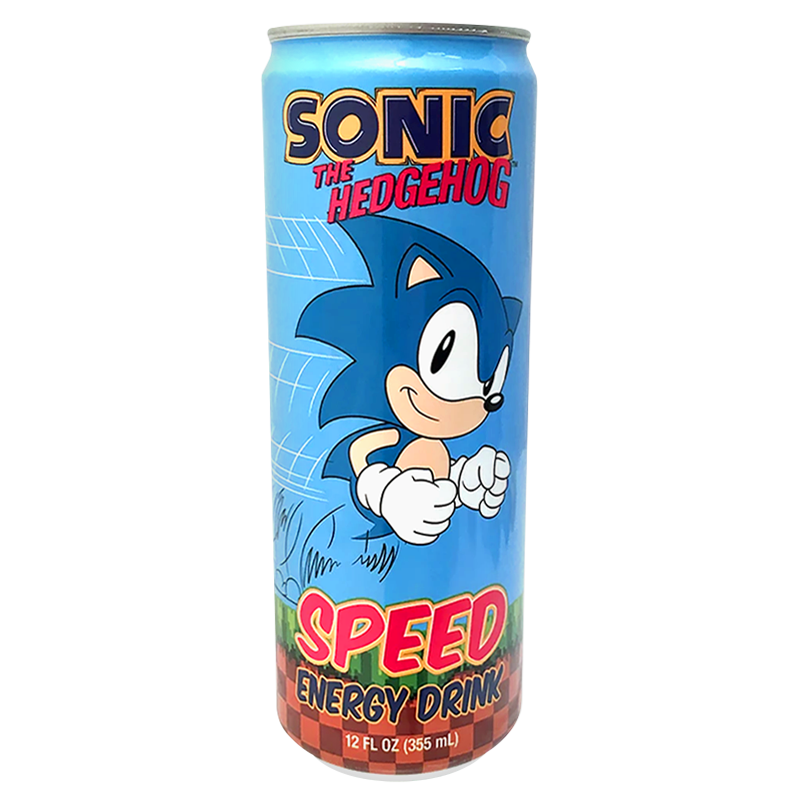 Sonic the Hedgehog Speed Energy Drink (355ml)