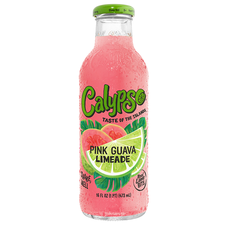 Calypso Pink Guava Limeade (473ml)