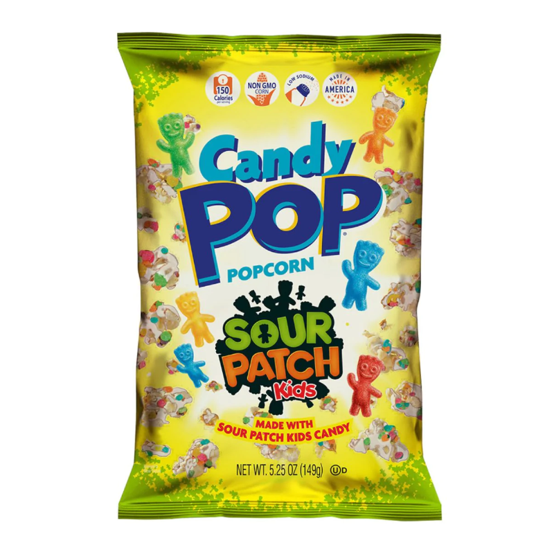 Candy Pop Sour Patch Kids Popcorn BIG BAG (149g)