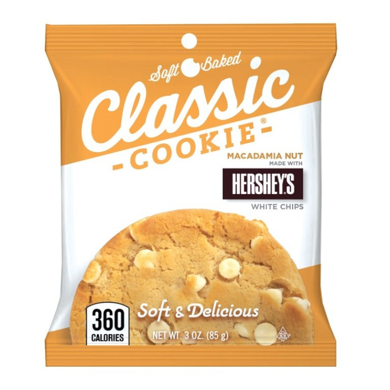 Classic Cookie Macadamia Nut with Hershey's White Chips (85g)