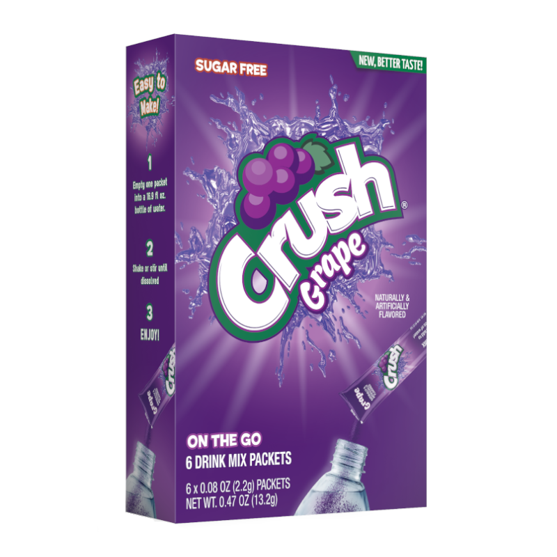 Crush Grape Singles To Go (158.4g) (12 Pack)