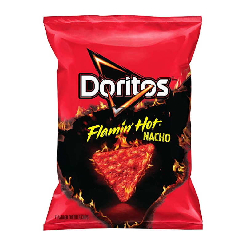 Doritos Flamin' Hot Nacho Tortilla Chips BIG BAG (312g)