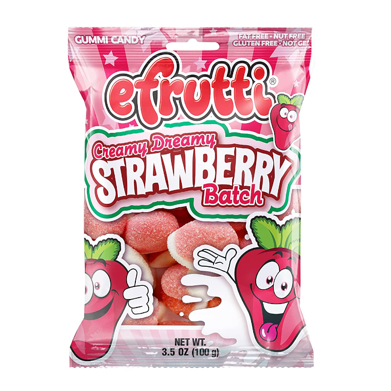 efrutti Creamy Dreamy Strawberries (100g)