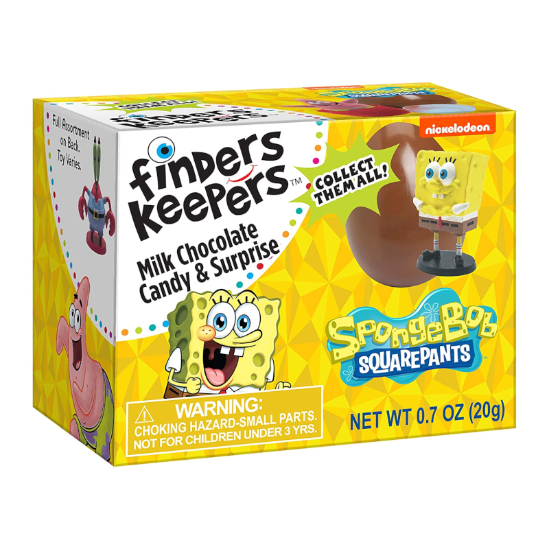 Finders Keepers SpongeBob Squarepants Milk Chocolate & Surprise (20g)