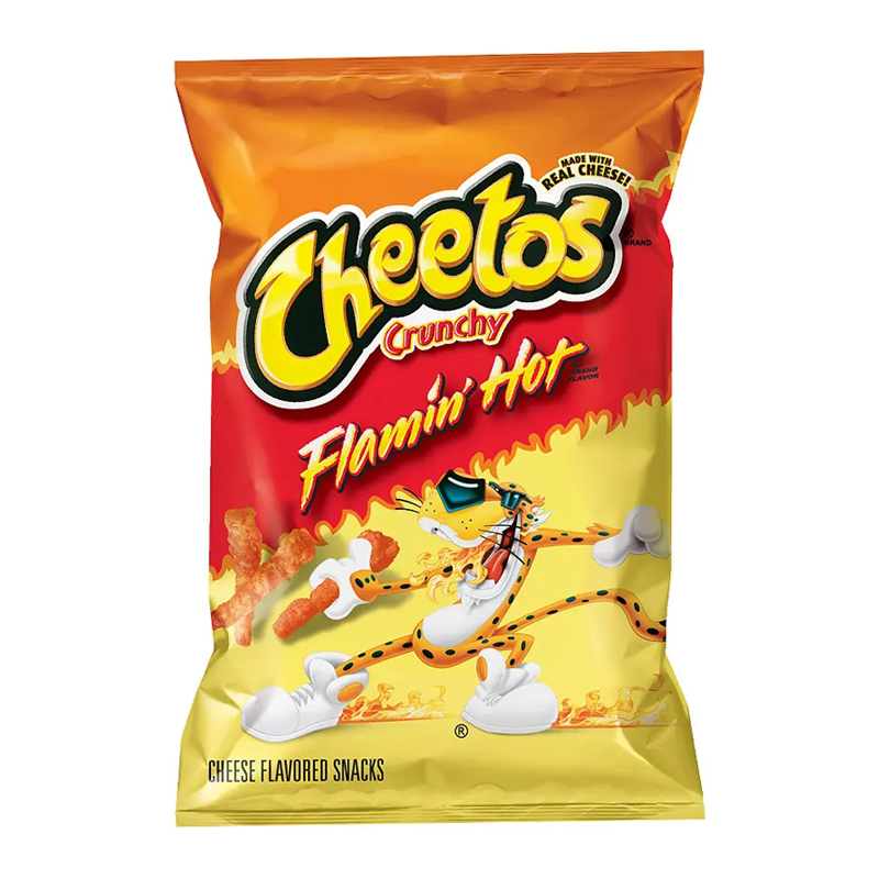 Cheetos Crunchy Flamin' Hot (99.2g) Box of 24 (24 x 99.2g)