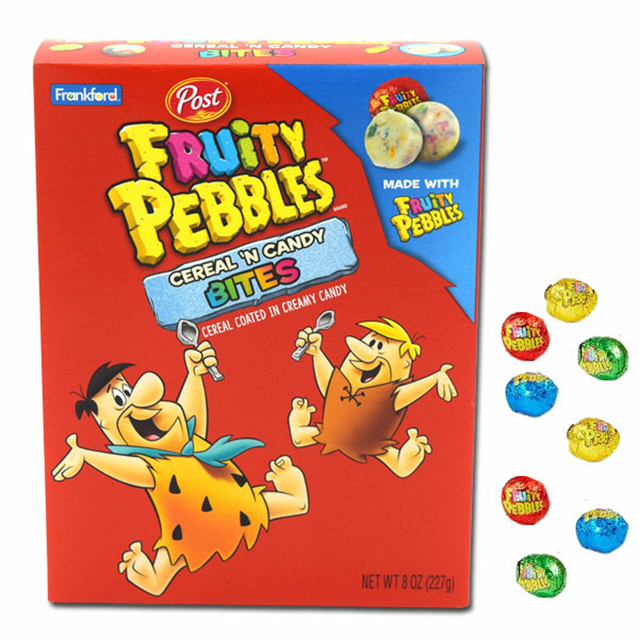 Frankford Fruity Pebbles Cereal 'n Candy Bites (227g)