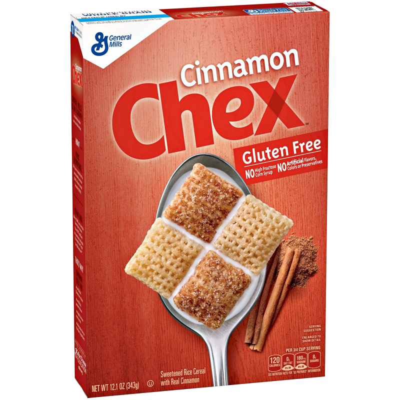 Cinnamon Chex Breakfast Cereal (340g)