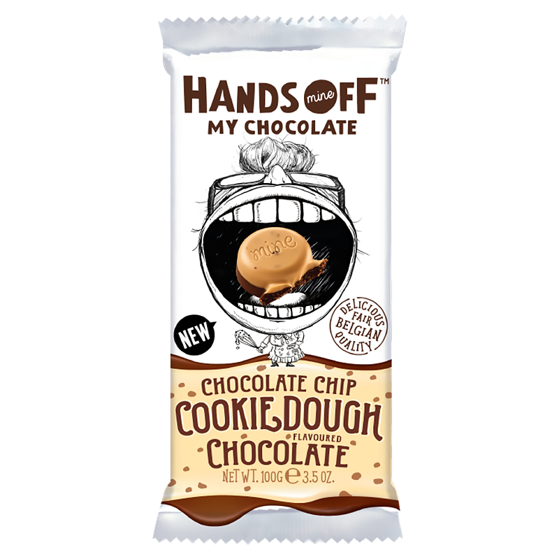 Hands Off My Chocolate - Chocolate Chip Cookie Dough Chocolate (100g)