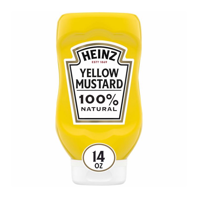 Heinz American Yellow Mustard (396g)