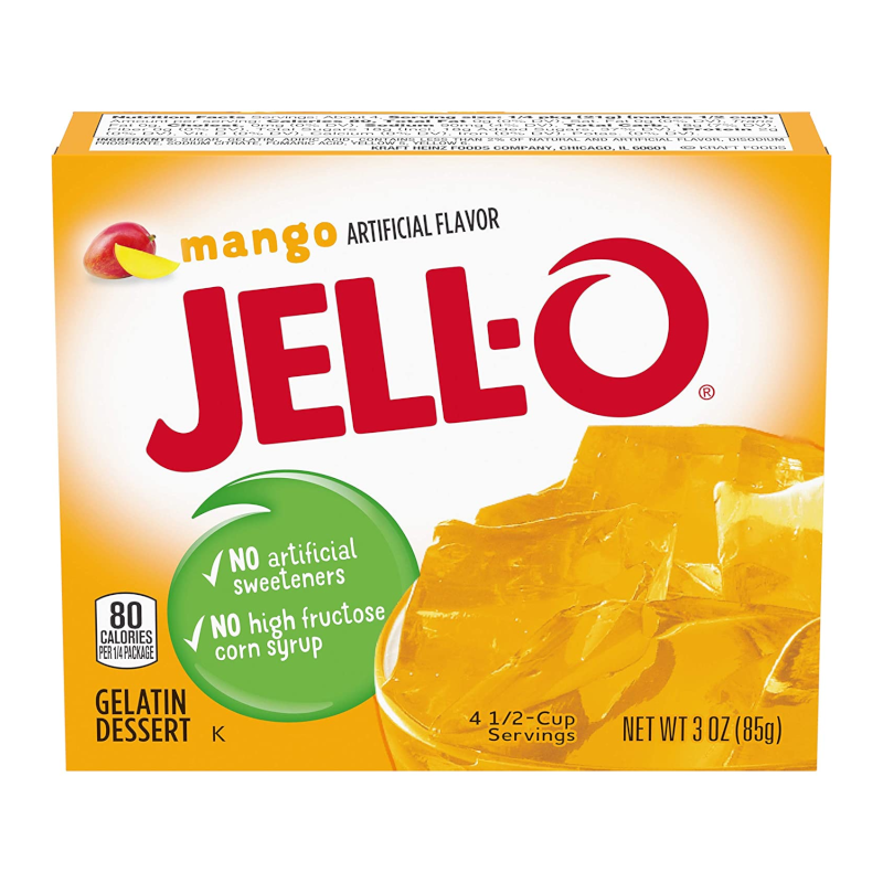 Jell-O Mango Gelatin (85g)