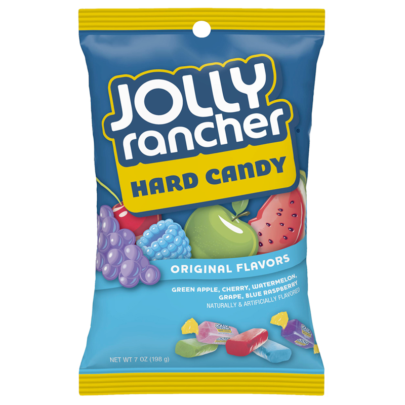 Jolly Rancher Hard Assorted Candy Original Flavours (198g)