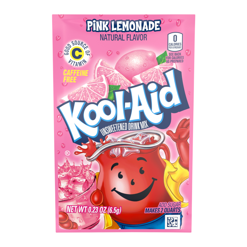 Kool Aid Pink Lemonade Drink Mix Sachet (6.5g)