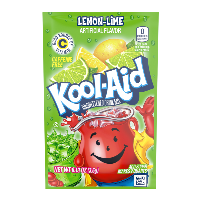 Kool Aid Lemon Lime Drink Mix Sachet (3.6g)