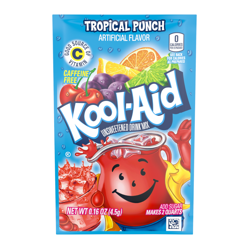 Kool Aid Tropical Punch Drink Mix Sachet (5.3g)