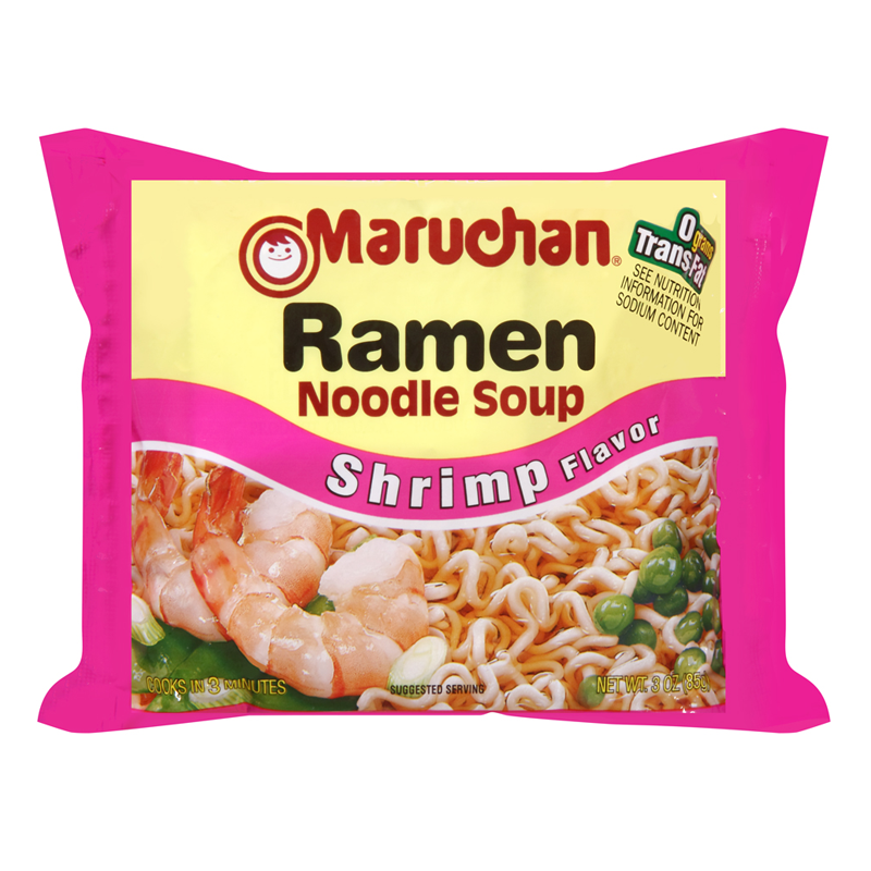 Maruchan Shrimp Flavour Ramen Noodles (85g)