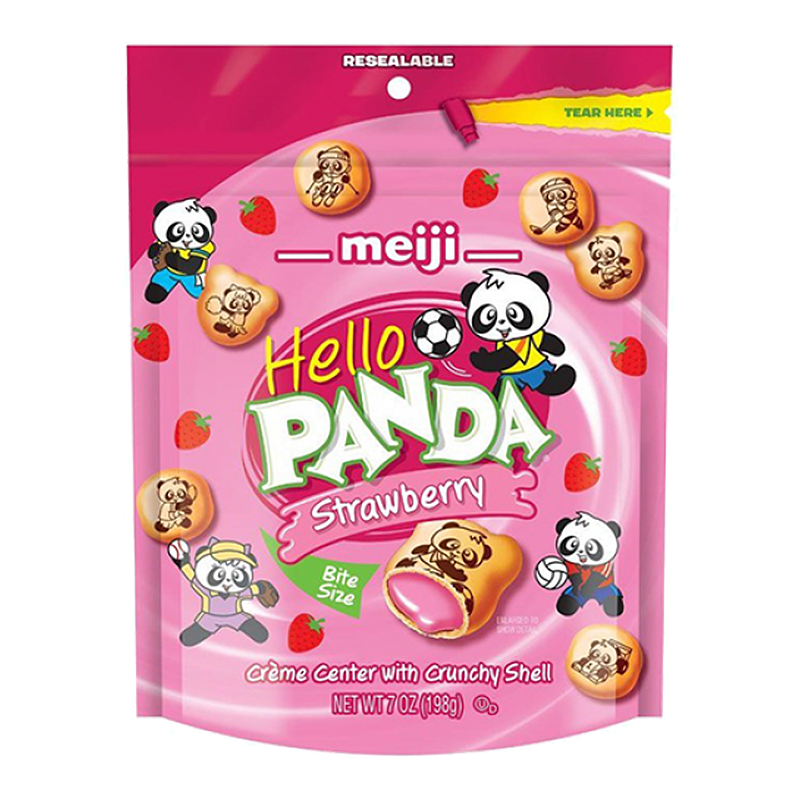Meiji Hello Panda Strawberry (198g)