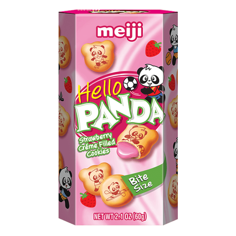 Meiji Hello Panda Strawberry (60g)