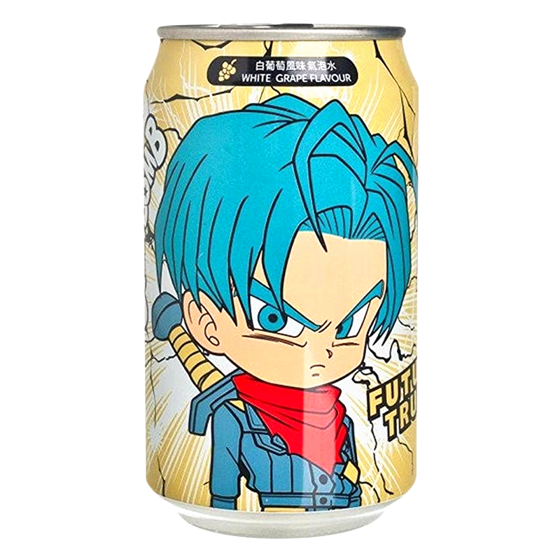 Ocean Bomb Dragon Ball Z Future Trunks White Grape Flavour Sparkling Water (330ml)