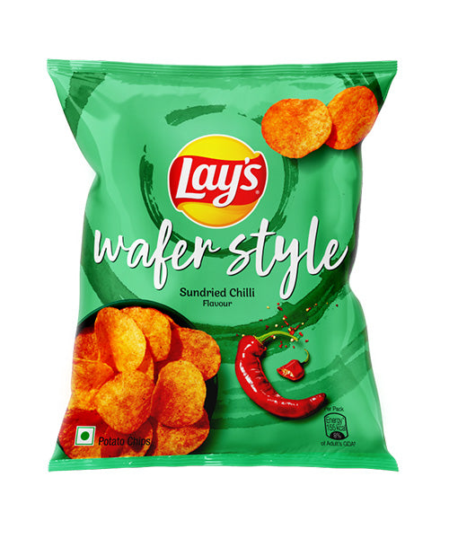 Lay's Wafer Style Sundried Chilli (India) (50g)