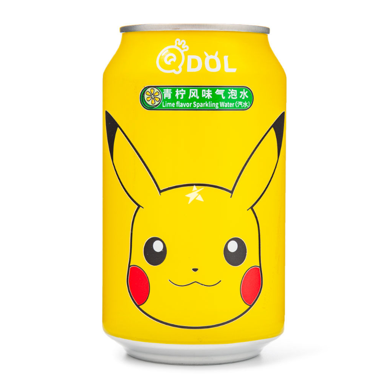 Pokemon Pikachu Lime Flavour Sparkling Water (330ml)
