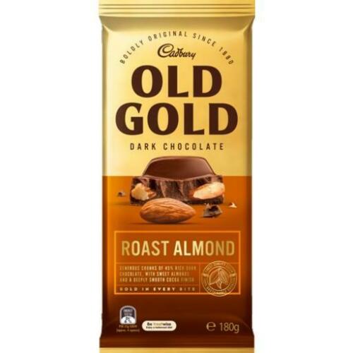 Cadbury Old Gold Roast Almond (180g)