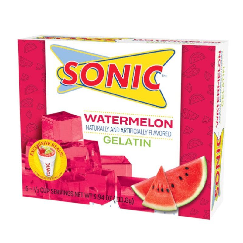 Sonic Gelatin Watermelon (111.8g)