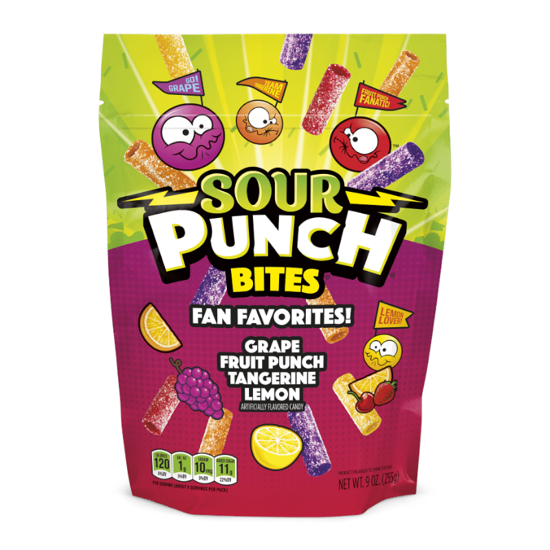 Sour Punch Fan Favourites Bites (142g)