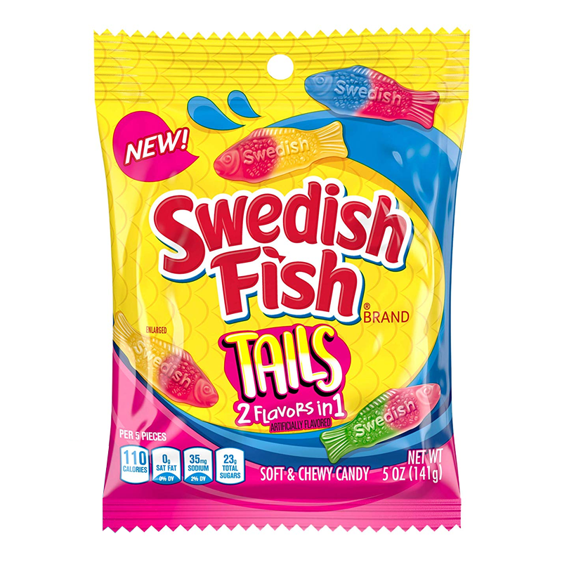Swedish Fish Tails (102g)