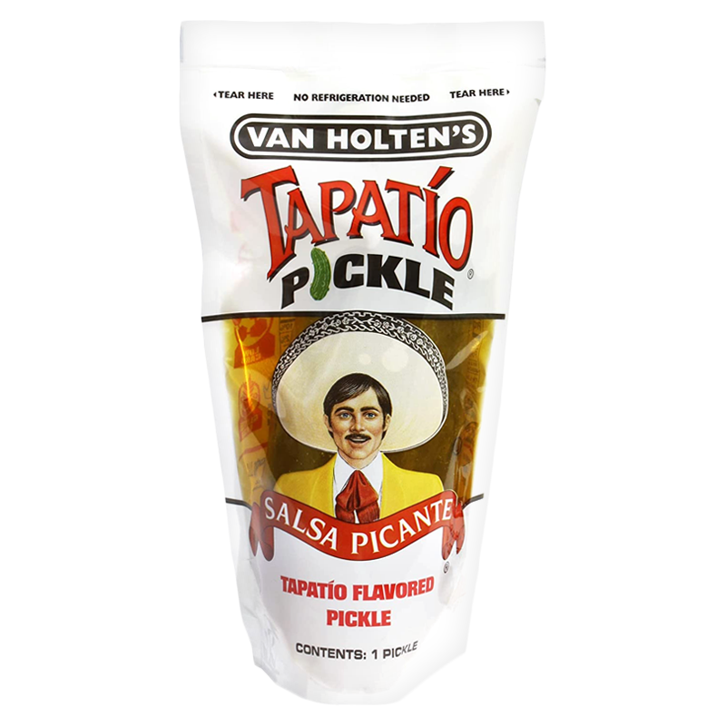 Van Holten's Jumbo Tapatio Pickle In-a-Pouch