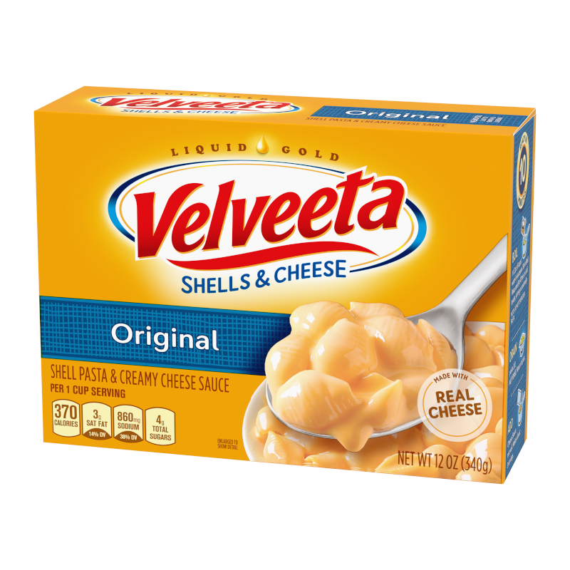 Velveeta Original Shells and Cheese (340g)