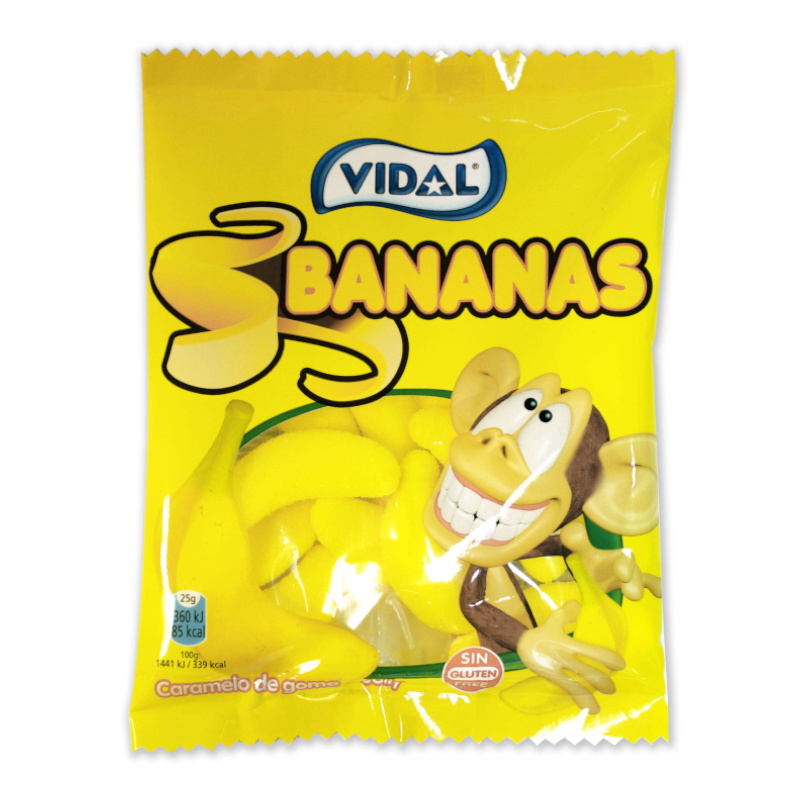 Vidal Bananas (90g)