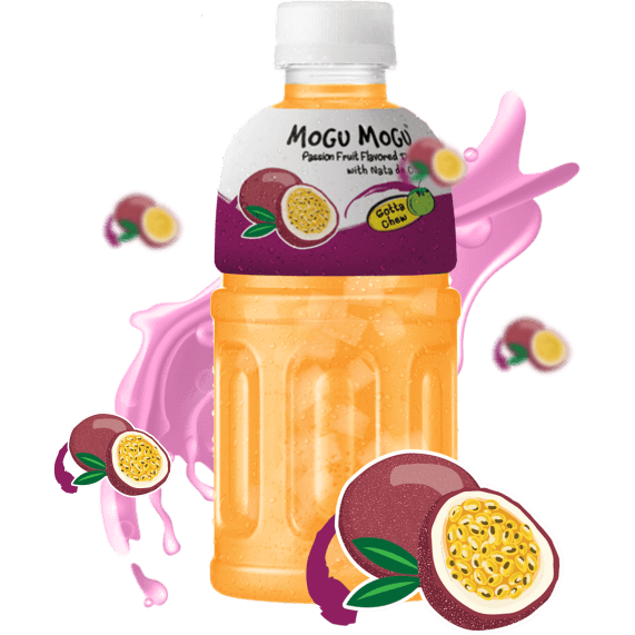 Mogu Mogu Passion Fruit (320ml)