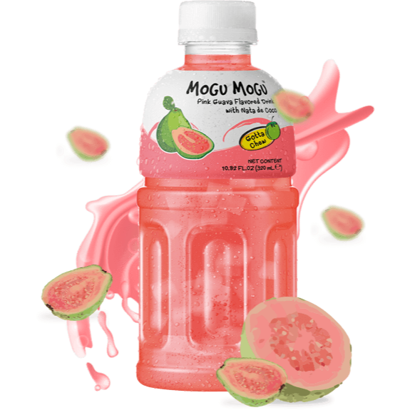 Mogu Mogu Pink Guava (320ml)